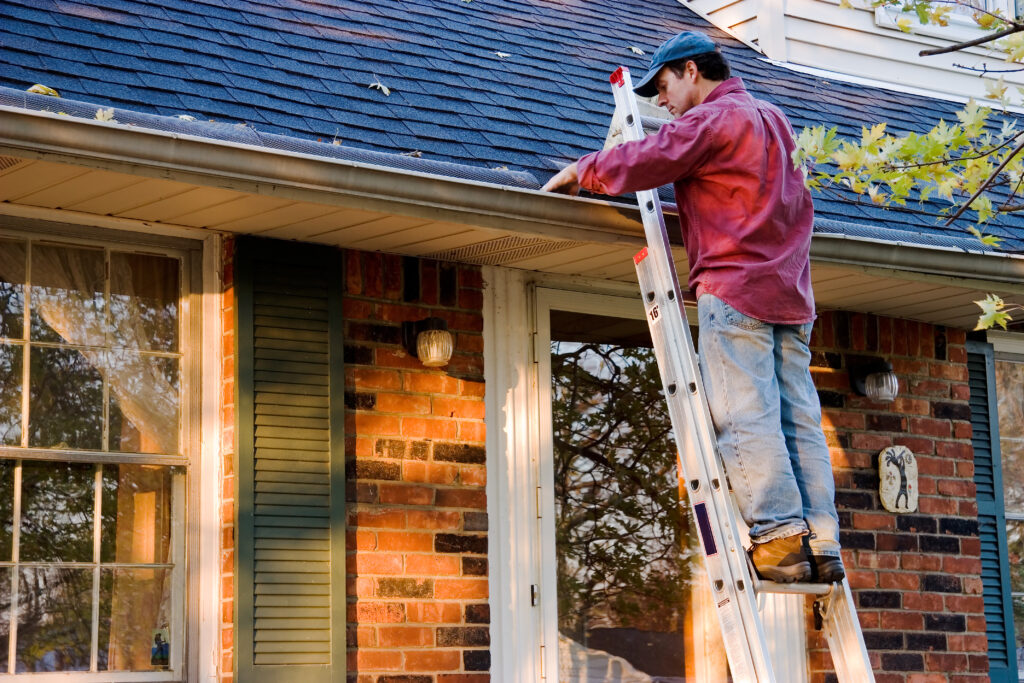 Gutter guard install